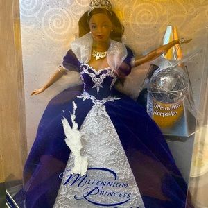 vintage Millennium Princess Barbie 2000 unopened box Hallmark Keepsake